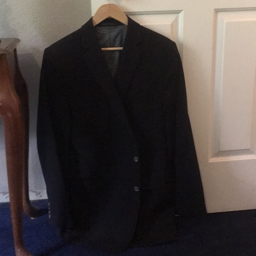 Black suit jacket